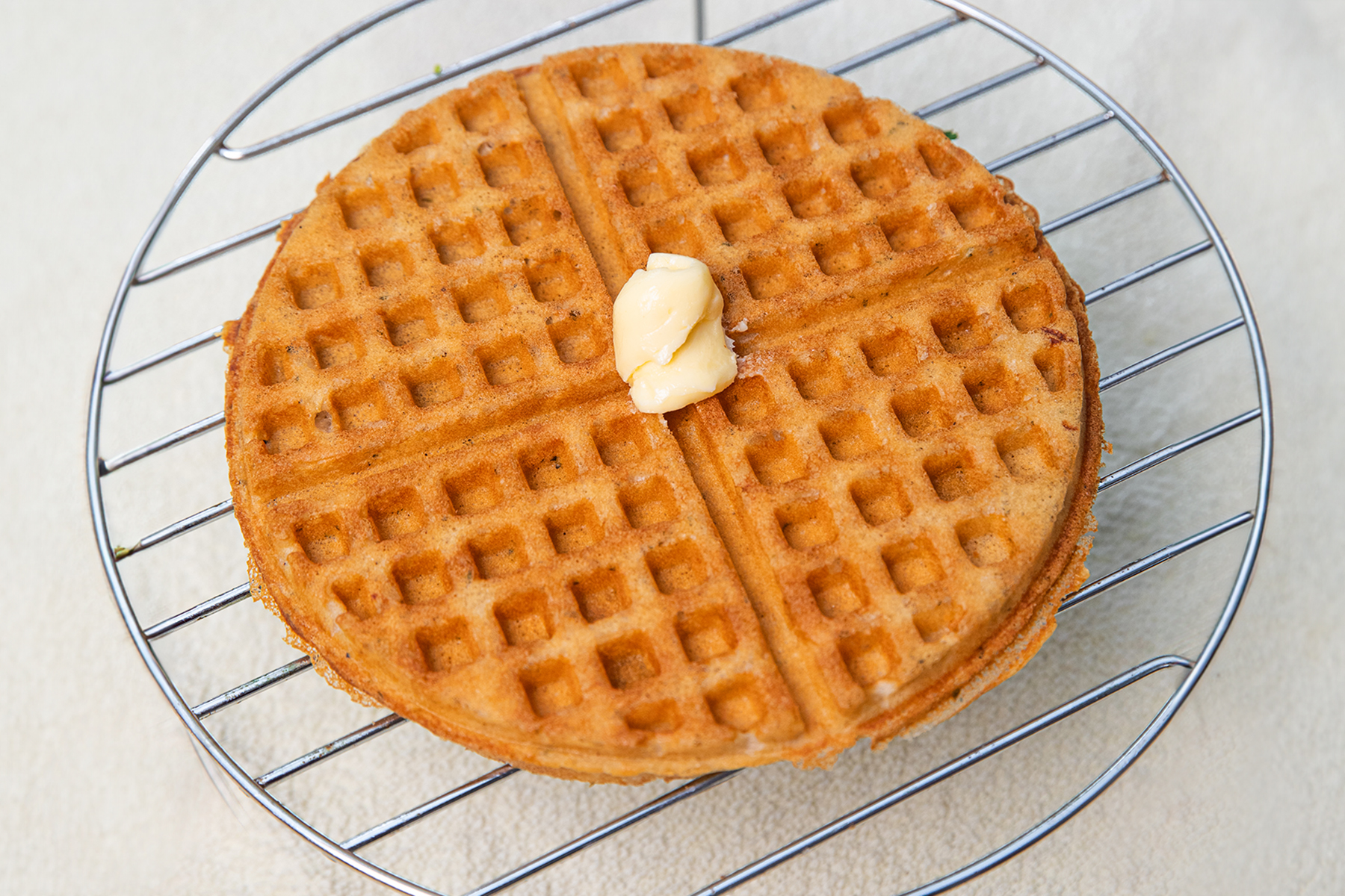 Butter Garlic Waffizza