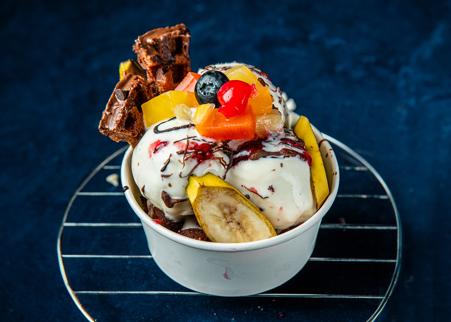 Fruit Punch Sundae