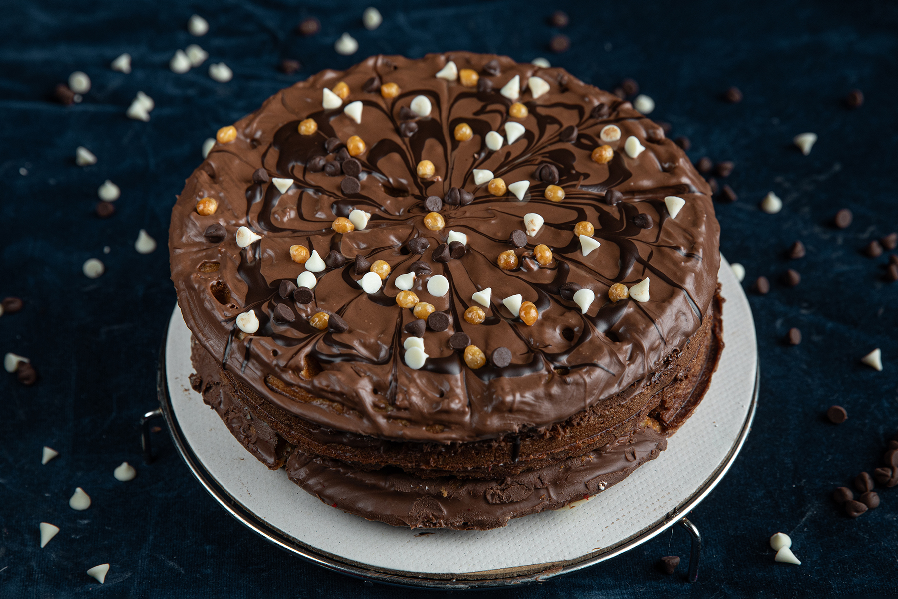 Golden Triple Layer cake