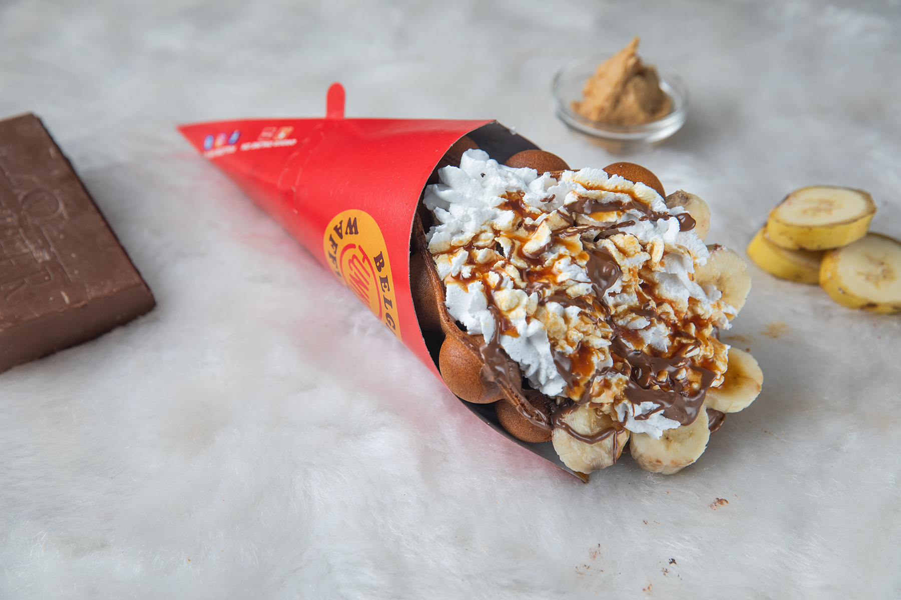 Nutty Fudge Bubble