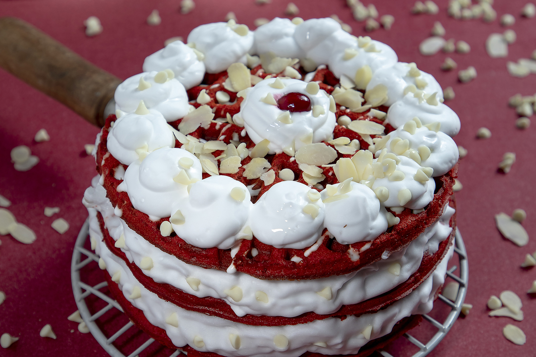 Red Wonder Triple Layer Cake