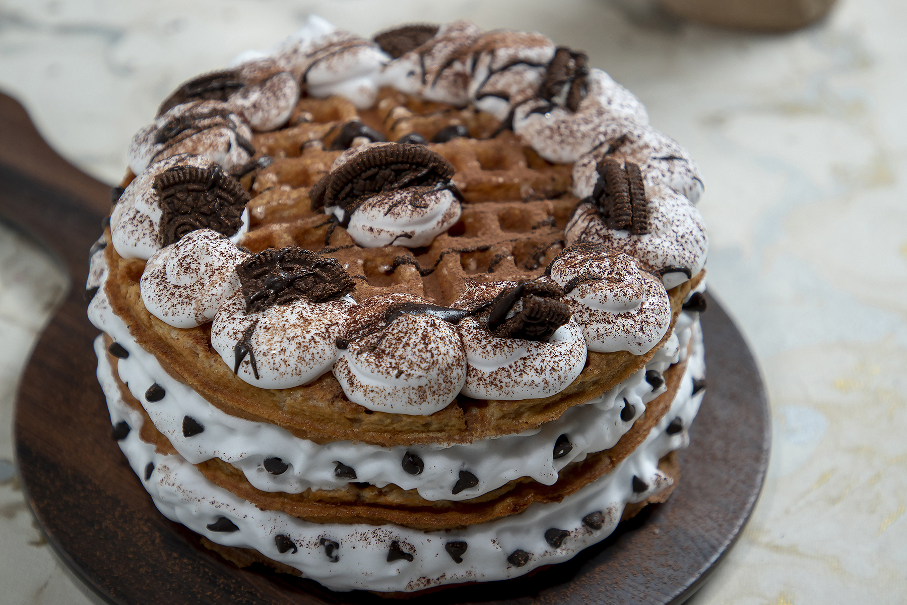 The Sin Triple layer cake
